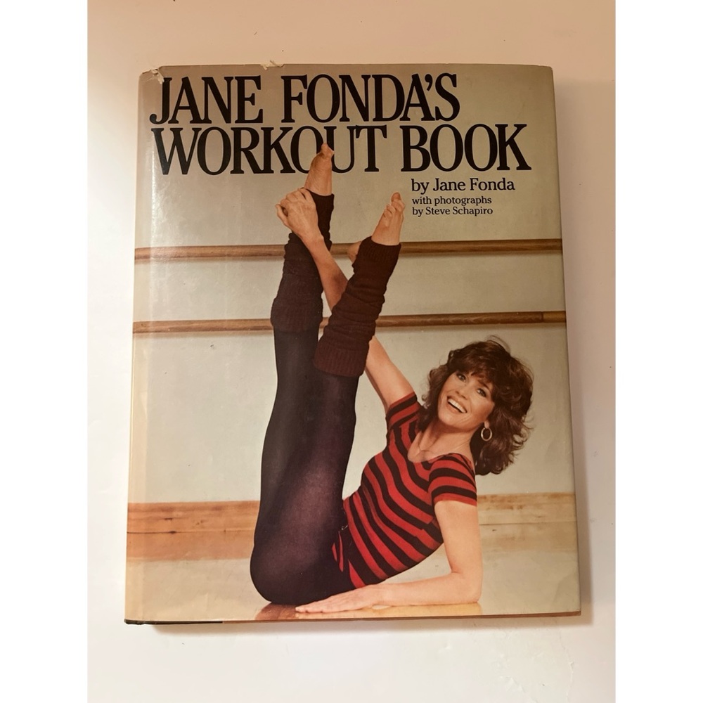Vintage Jane Fonda’s Workout Book Hardcover
